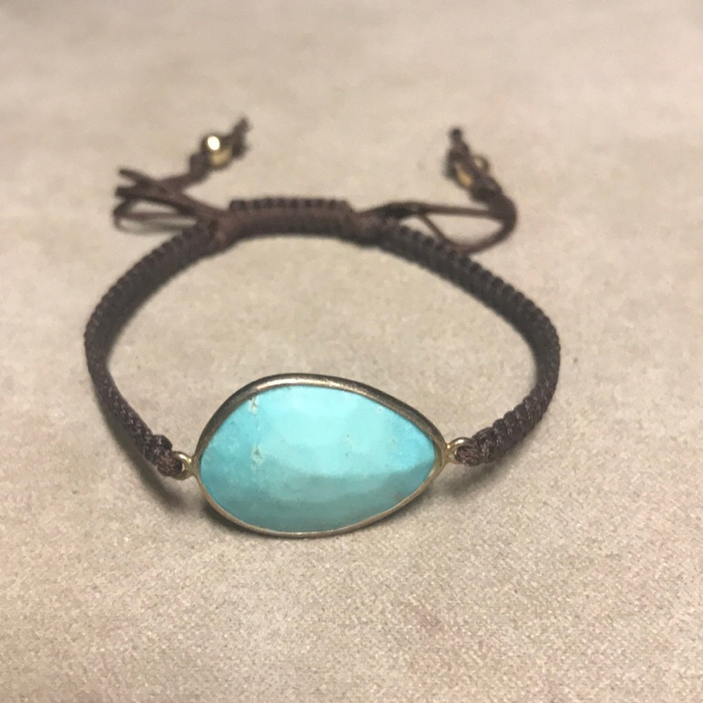 Tai turquoise bracelet